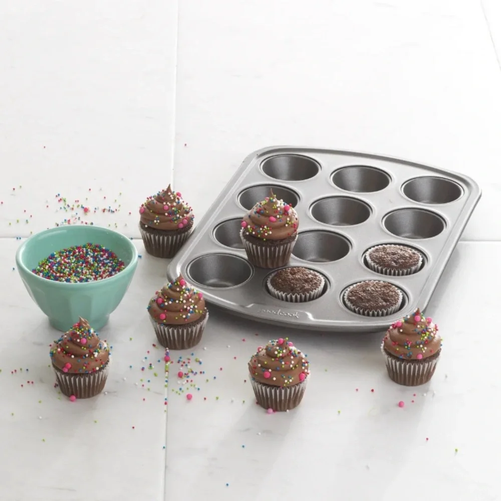 GoodCook Nonstick 12-Cup Mini Muffin Pan